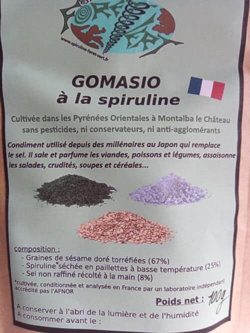 étiquette Gomasio
